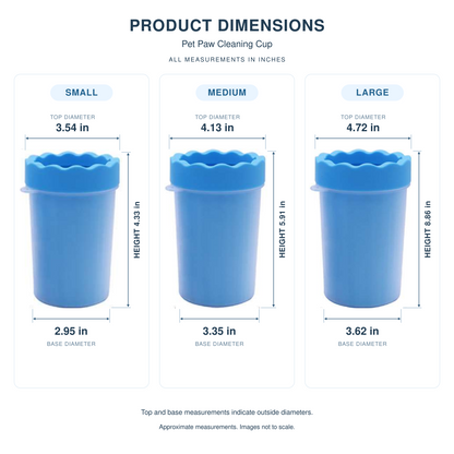 Pet Paw Cleaning Cup